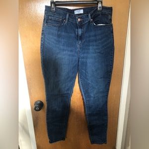 Levi’s Denizen High Rose Skinny Jeans